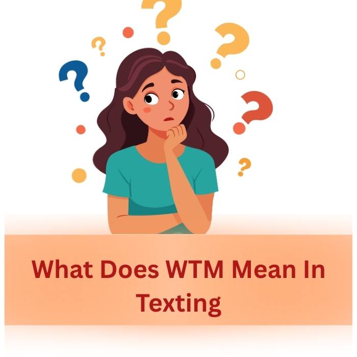 What Does WTM Mean In Texting