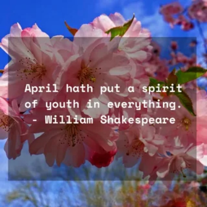 happy april quotes and images