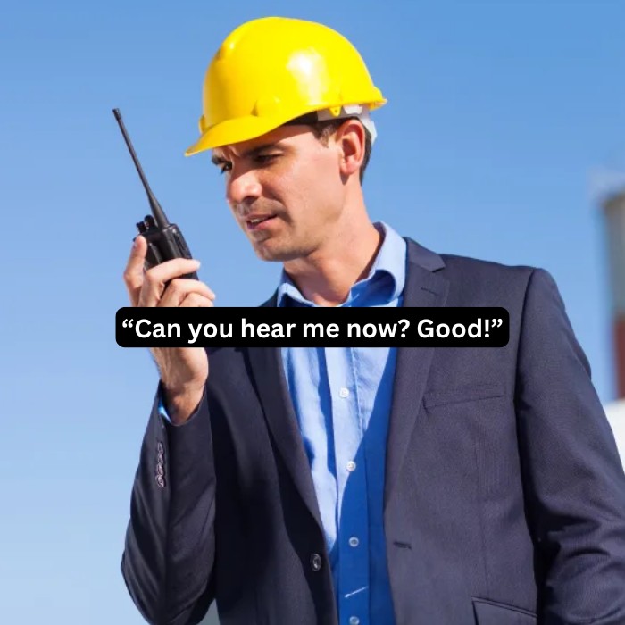 funny walkie talkie phrases